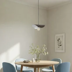 Hängeleuchte Eger, 1-flammig, antikbraun, Metall, E27