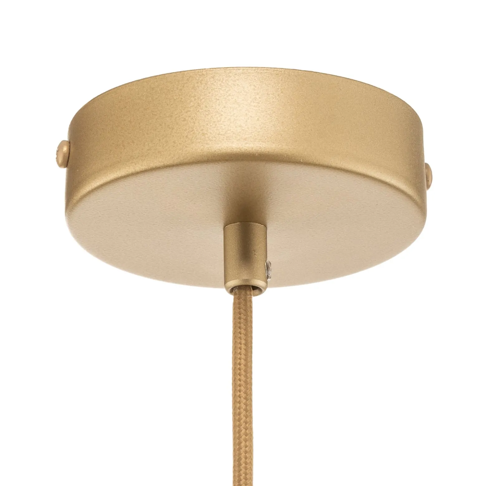 Hängeleuchte Fera, gold/schwarz gesprenkelt, Ø90cm