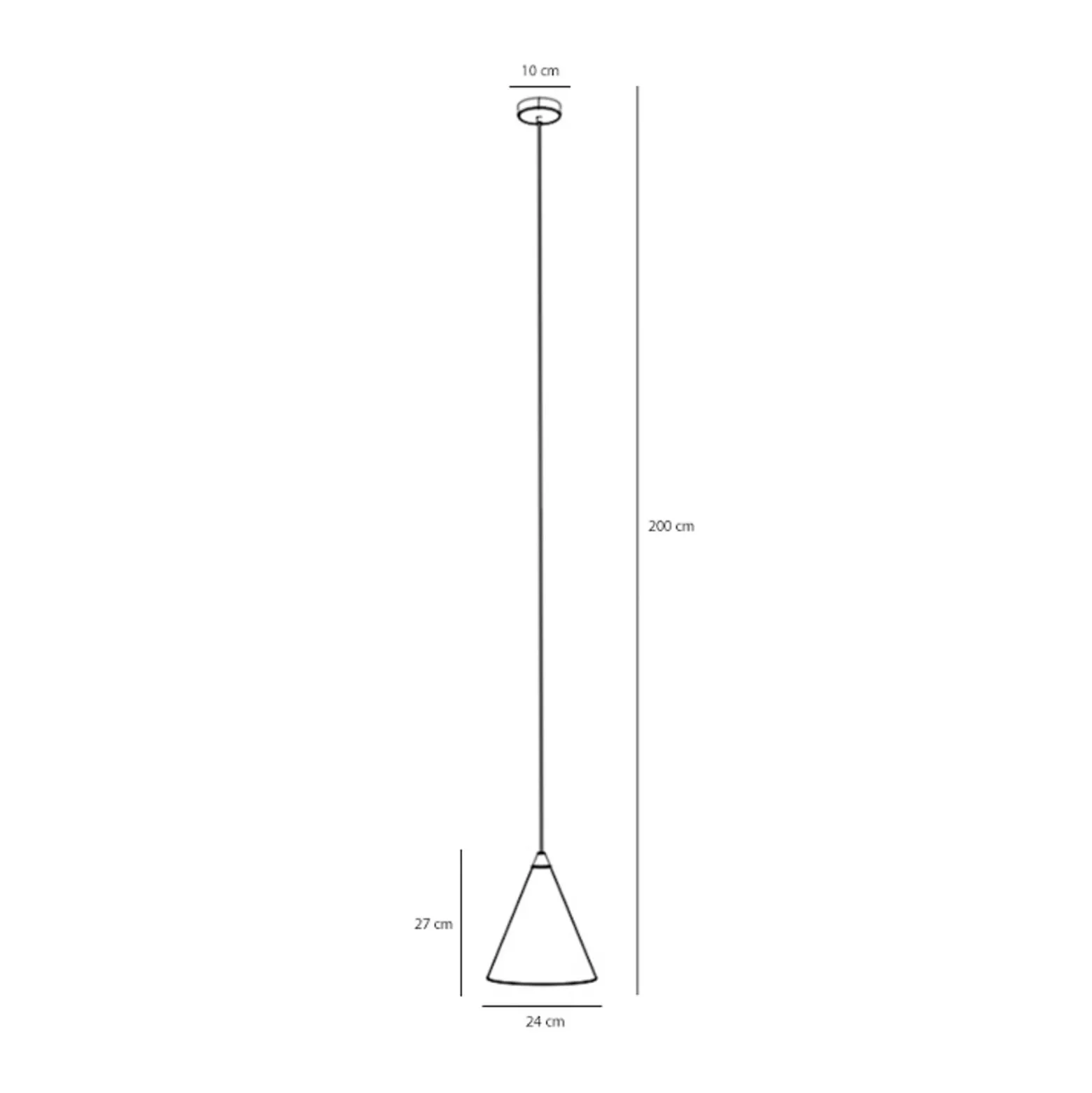Hängeleuchte Form, weinrot, Metall, Ø 24 cm, Kegel, E27