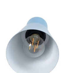 Hängeleuchte Konikkem, hellblau, Metall, Ø 14 cm, E27