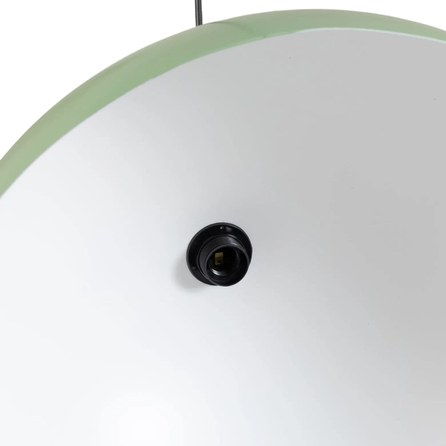 Hängeleuchte Kure, mintgrün, Metall, Ø 60 cm, E27