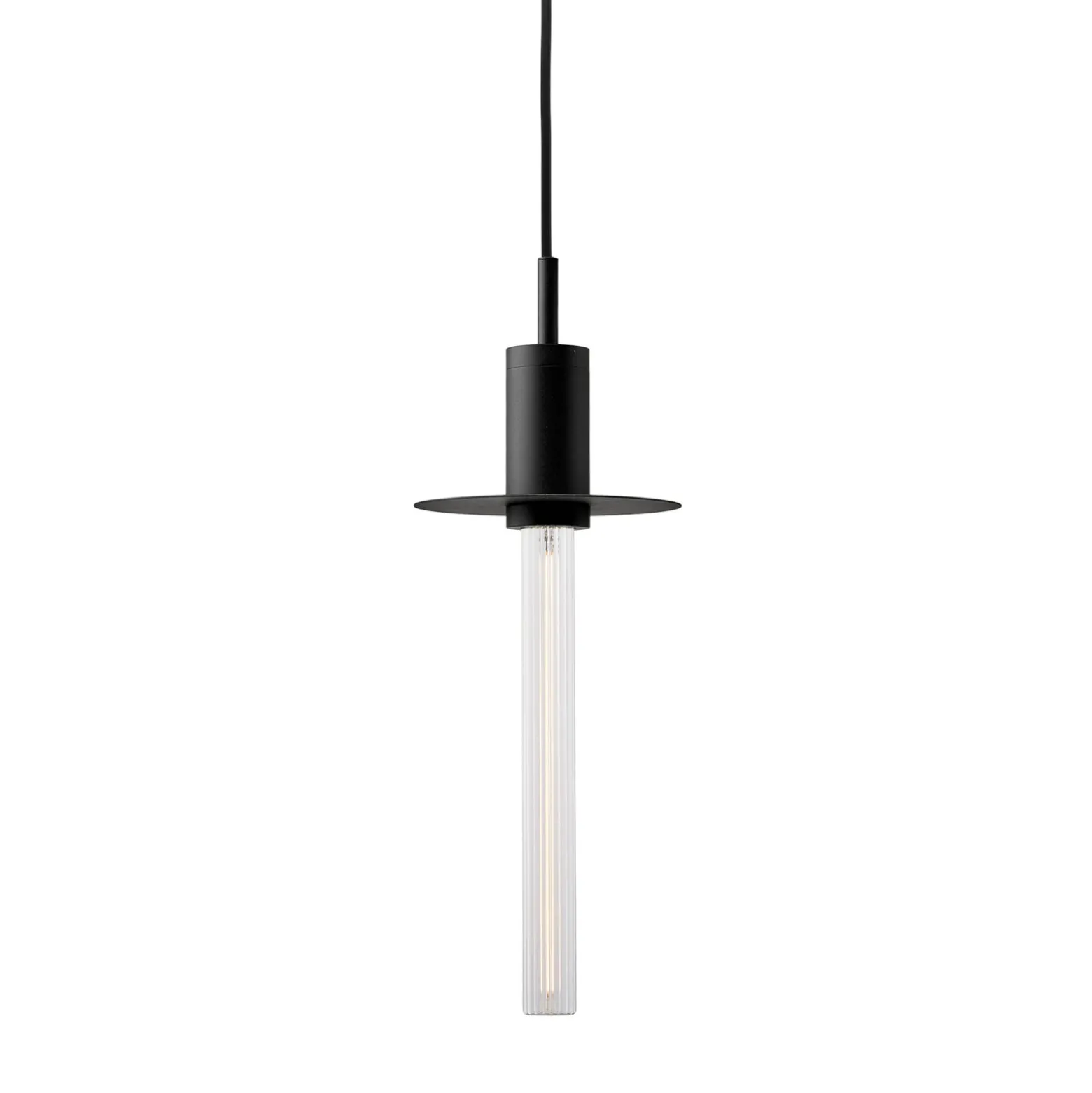 Hängeleuchte Liberty Disc, schwarz