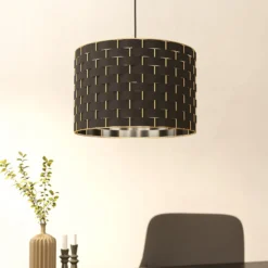 Hängeleuchte Marasales aus Textil, Ø 38 cm