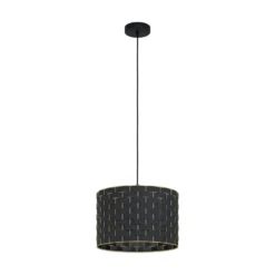 Hängeleuchte Marasales aus Textil, Ø 38 cm