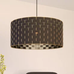 Hängeleuchte Marasales aus Textil, Ø 55 cm
