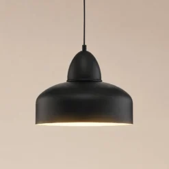 Hängeleuchte Mille, einflammig, schwarz
