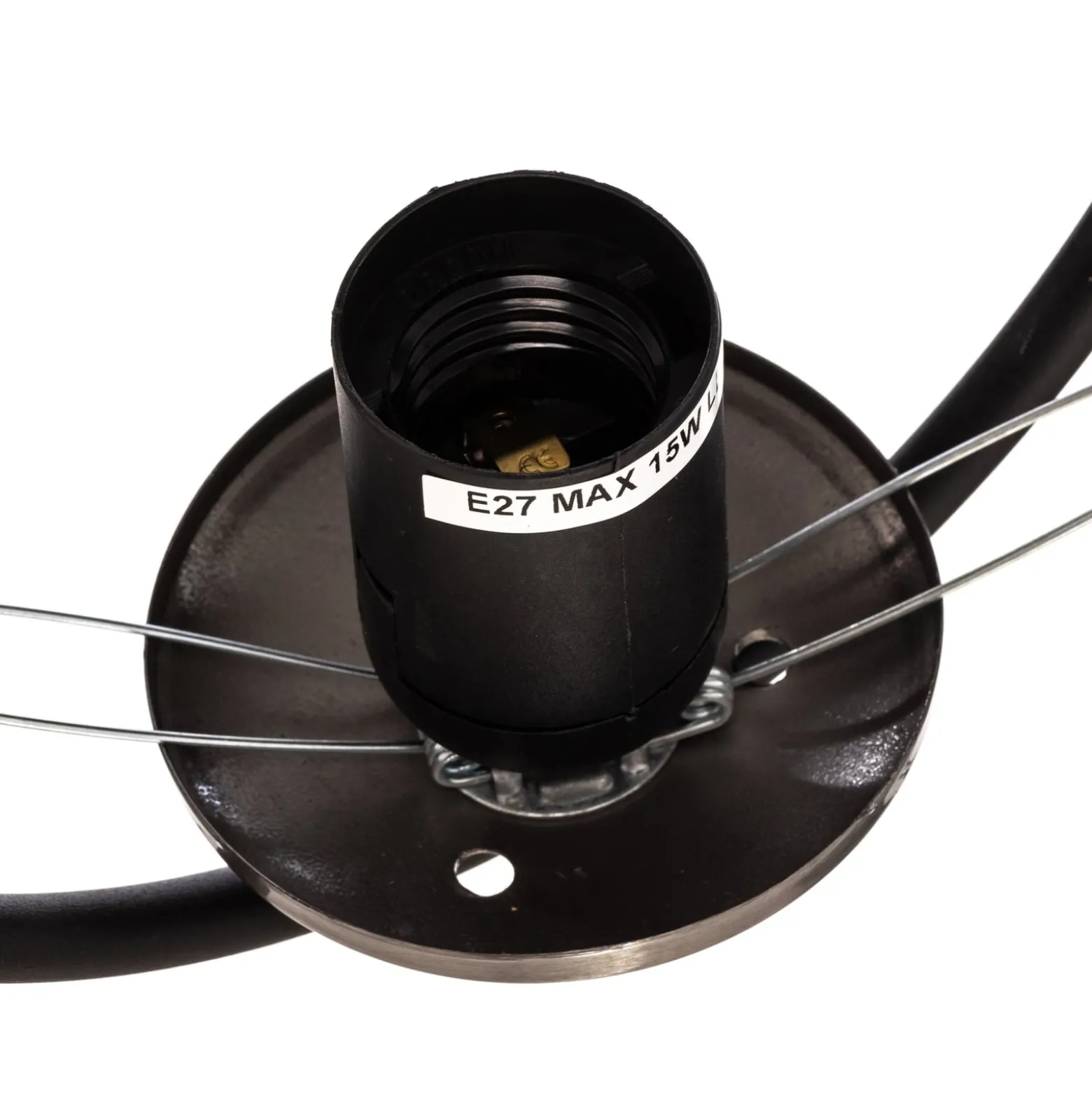 Hängeleuchte Mudoni MR-937 1-flg. schwarz/Opalglas