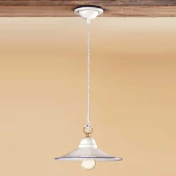 Hängeleuchte PIATTO aus Keramik, 28 cm
