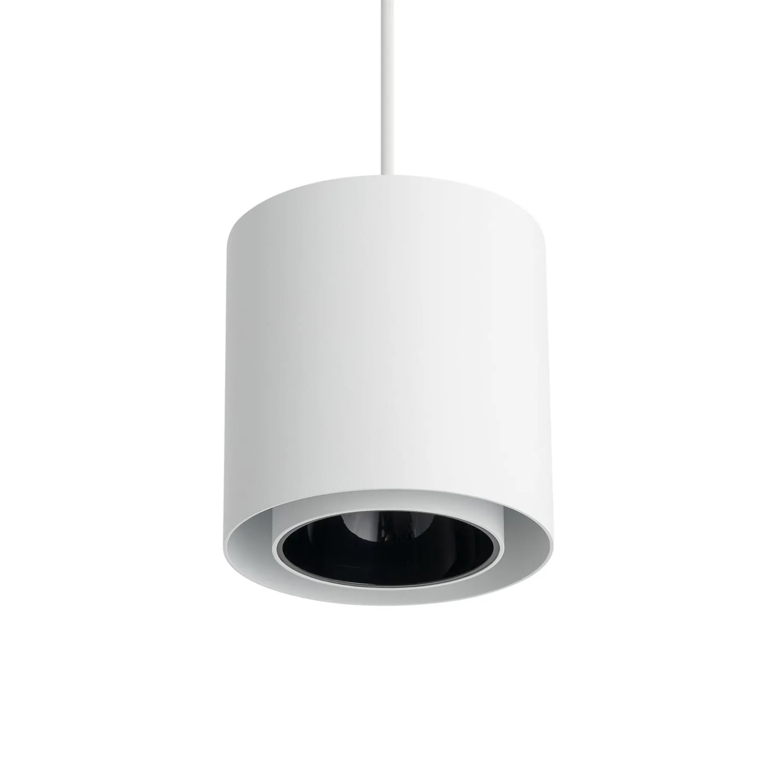 Hängeleuchte Point Duo, weiß, Stahl, Ø 13 cm, GU10