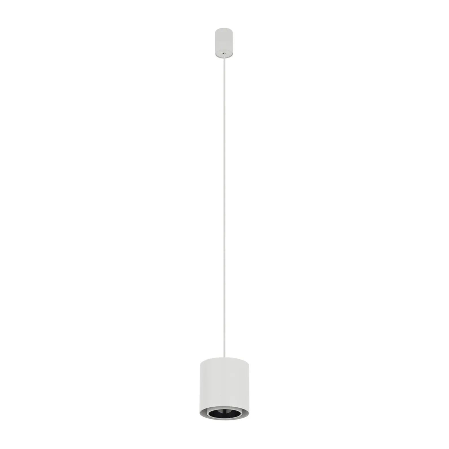 Hängeleuchte Point Duo, weiß, Stahl, Ø 13 cm, GU10