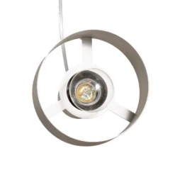 Hängeleuchte Rif S, taupe, 1-flammig, Ø 15 cm, Stahl