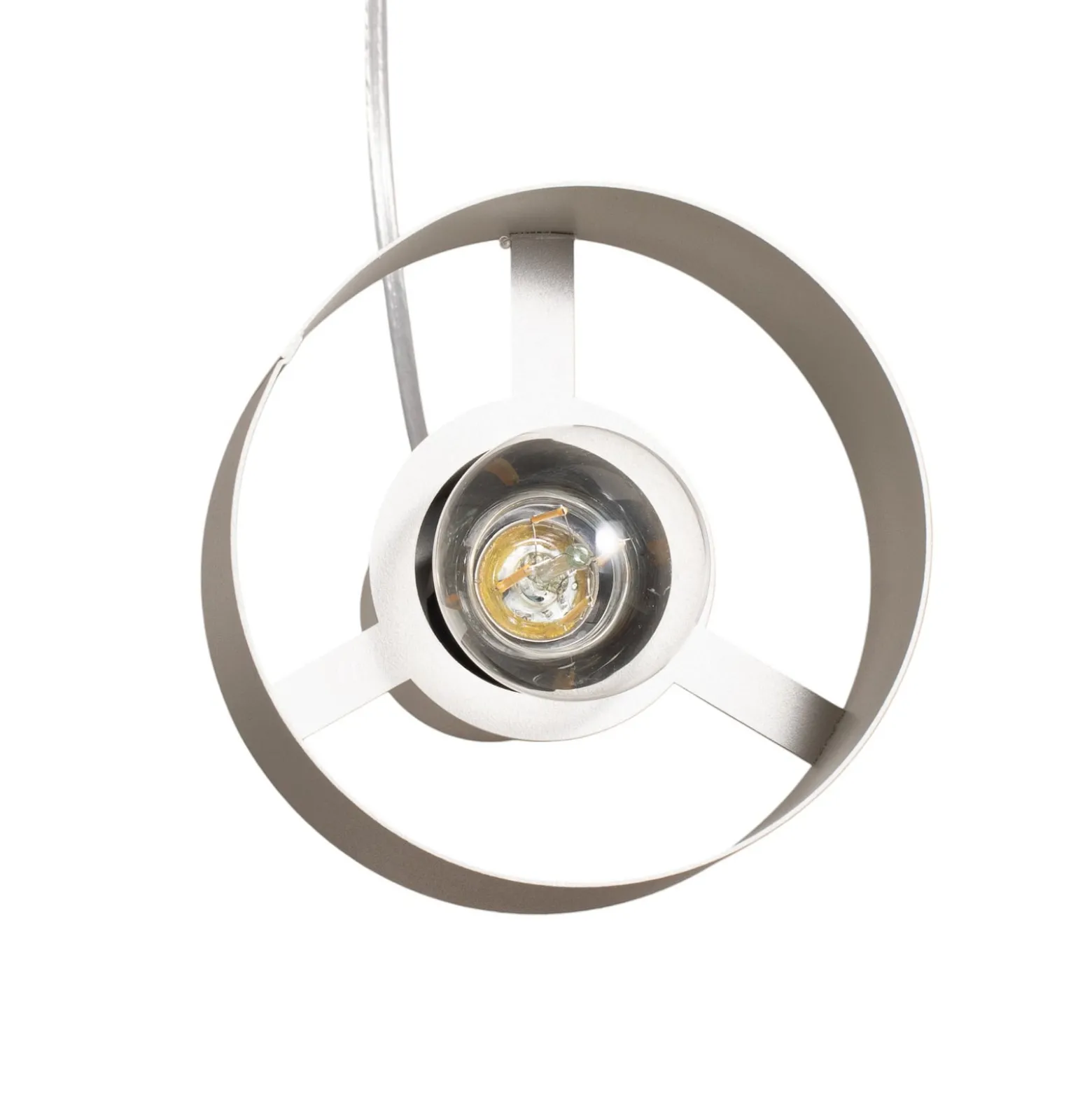 Hängeleuchte Rif S, taupe, 1-flammig, Ø 15 cm, Stahl