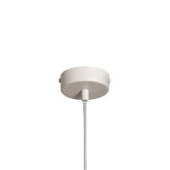 Hängeleuchte Rif S, taupe, 1-flammig, Ø 15 cm, Stahl