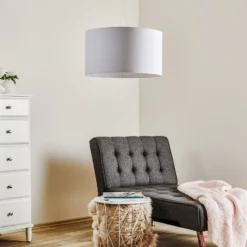 Hängeleuchte Roller, weiß, Ø 45 cm