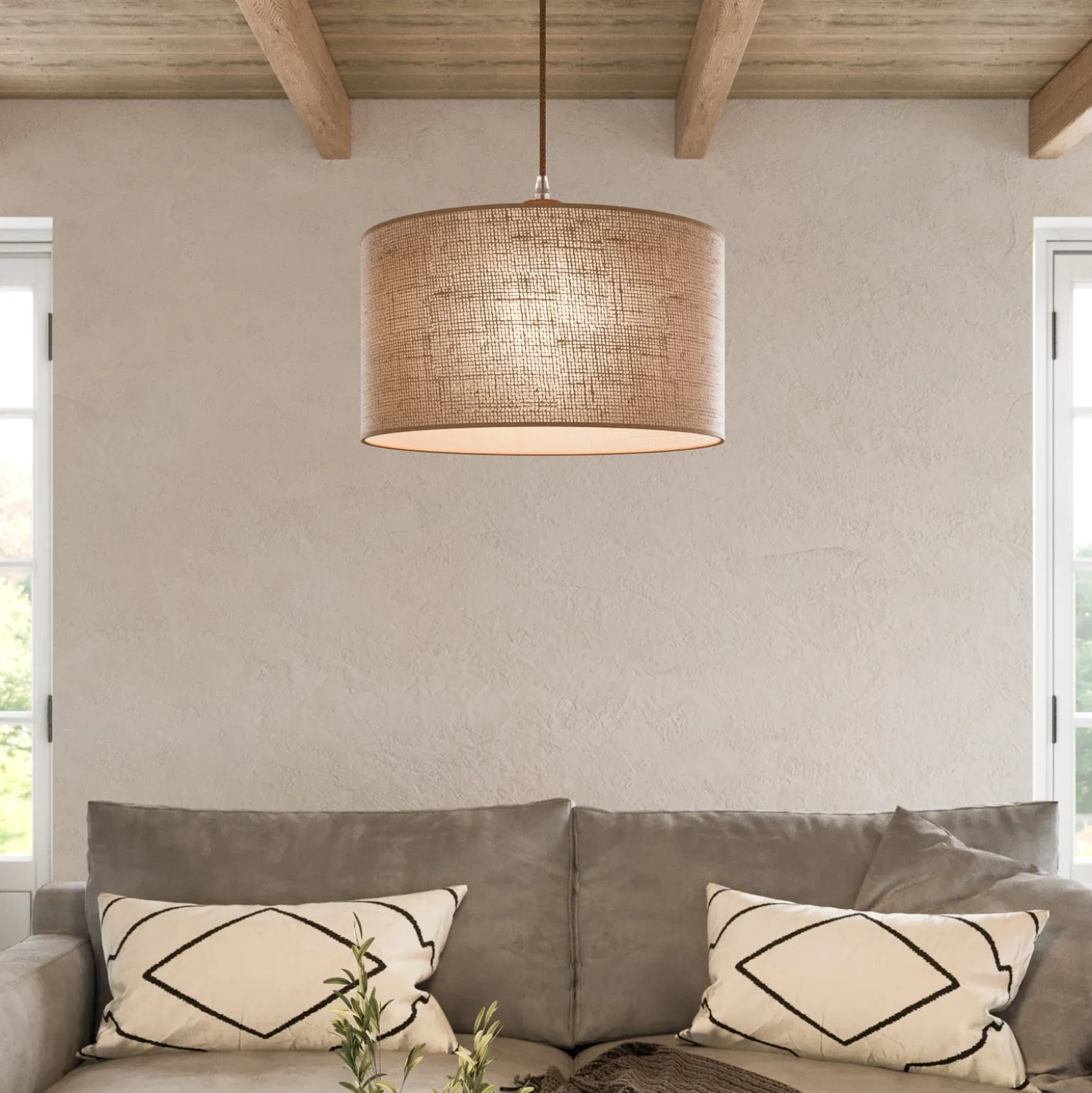 Hängeleuchte Senso, rund, Ø 40 cm