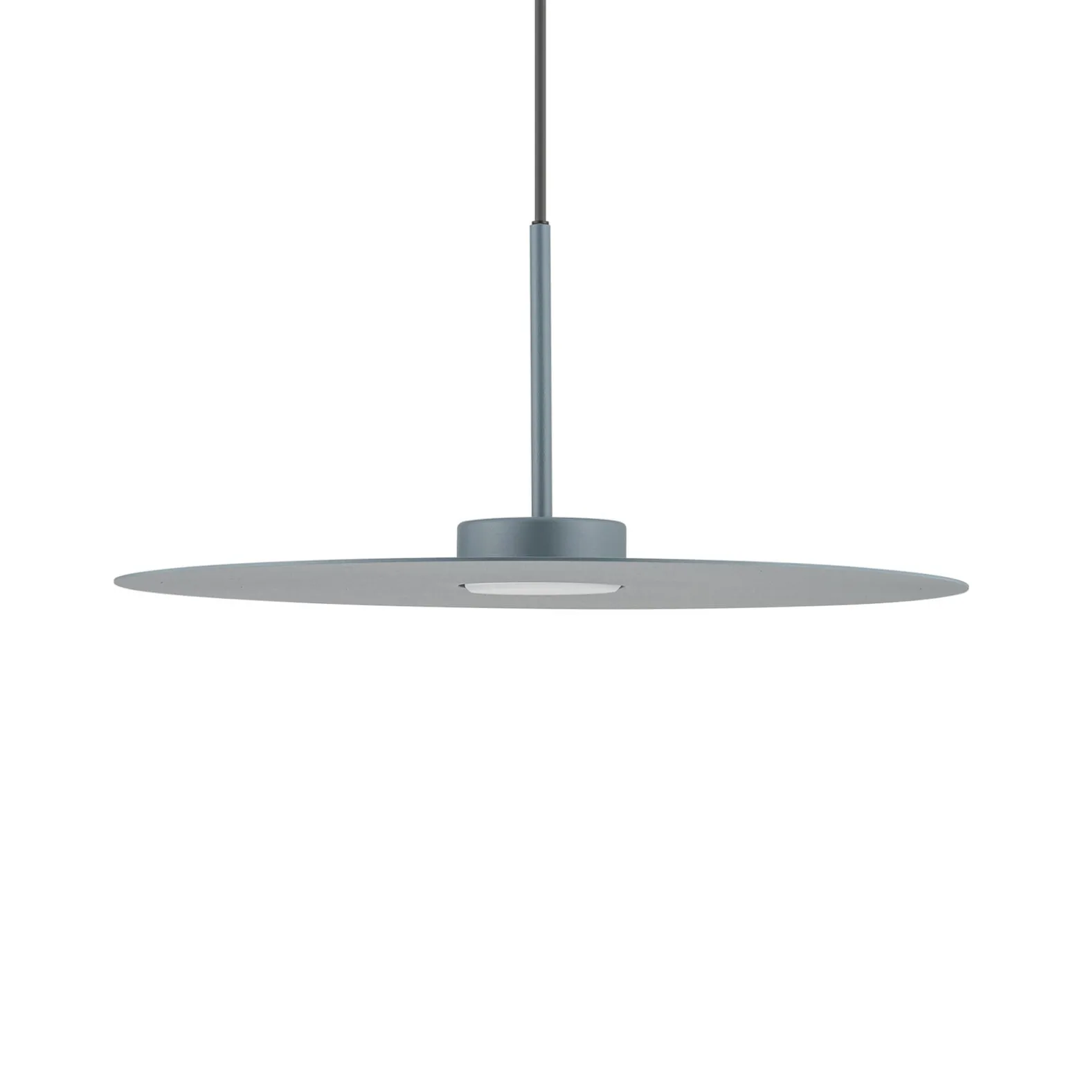 Hängeleuchte Simone, Stahl, umbrablau, Ø 40 cm, GX53