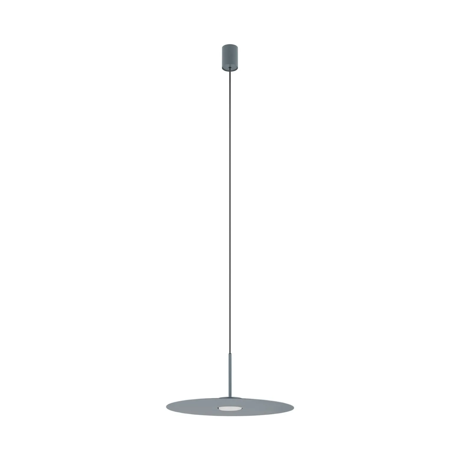 Hängeleuchte Simone, Stahl, umbrablau, Ø 40 cm, GX53