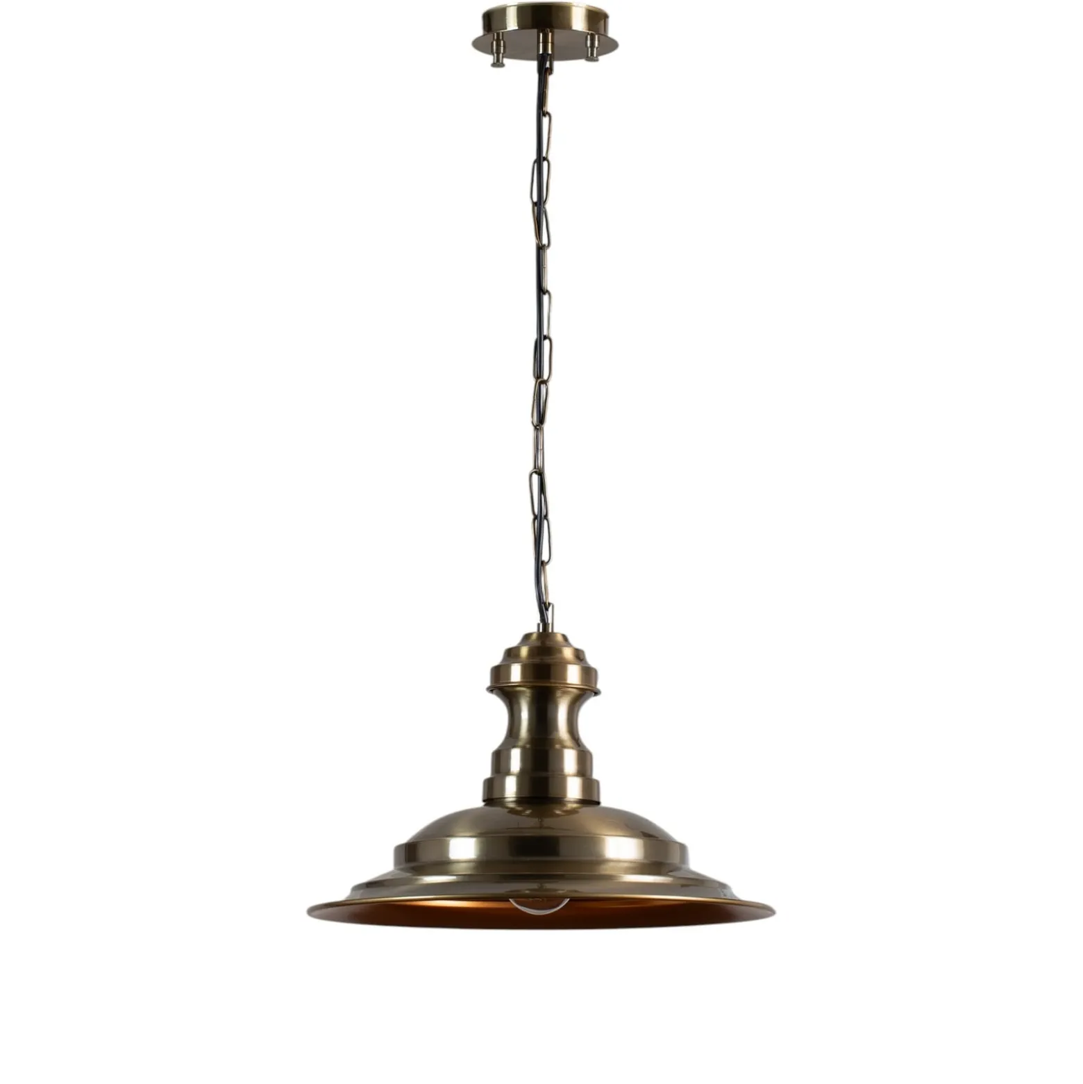 Hängeleuchte Sivani MR-637, gold antik, Metall, Ø 39 cm