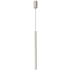 Hängeleuchte Sopel 1, taupe, 1-flammig, Stahl, G9, Ø 5 cm