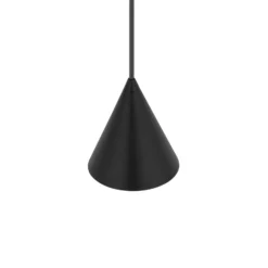 Hängeleuchte ZENITH, schwarz, Ø 11 cm, Metall, GU10
