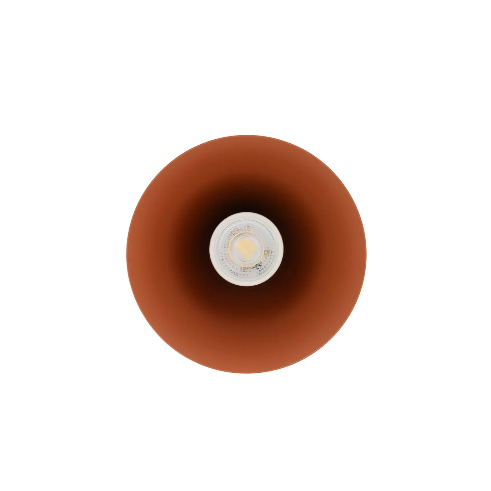 Hängeleuchte ZENITH, terracotta, Ø 11 cm, Metall, GU10