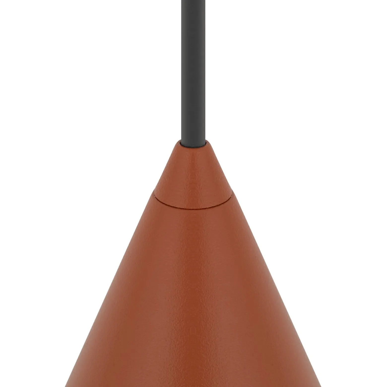 Hängeleuchte ZENITH, terracotta, Ø 11 cm, Metall, GU10