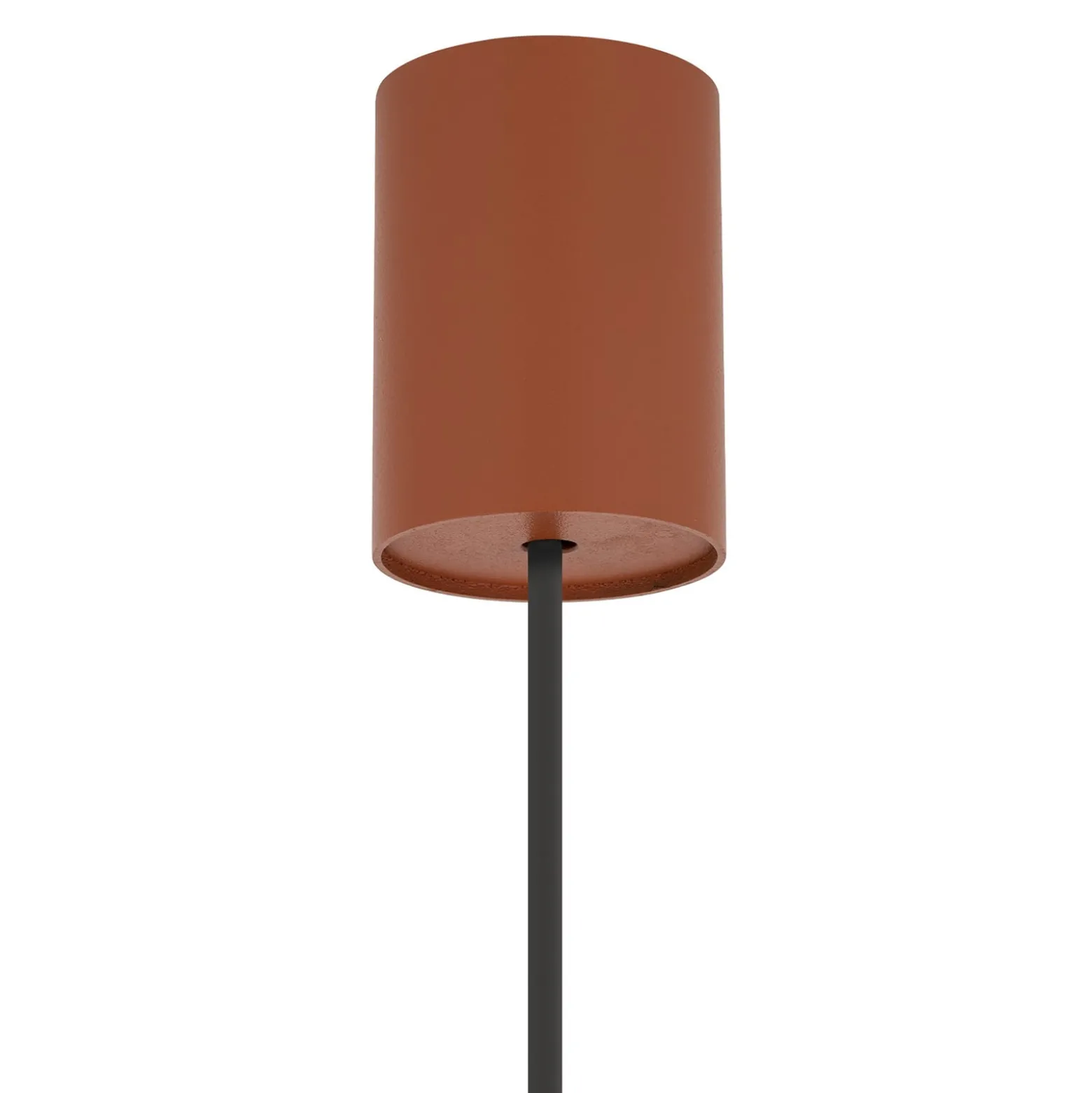 Hängeleuchte ZENITH, terracotta, Ø 11 cm, Metall, GU10