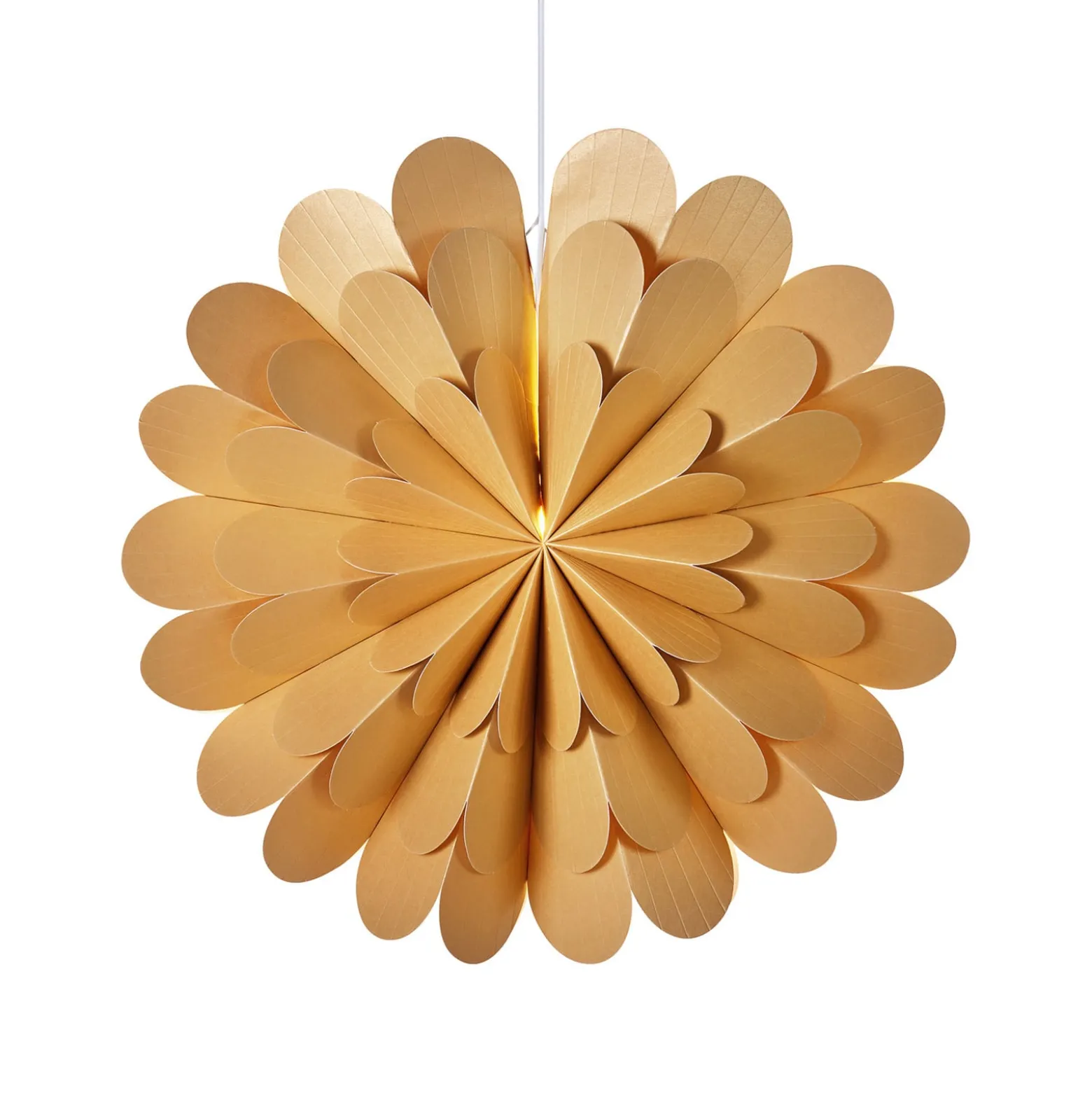 Hängestern Maravilla, gold Ø 60 cm