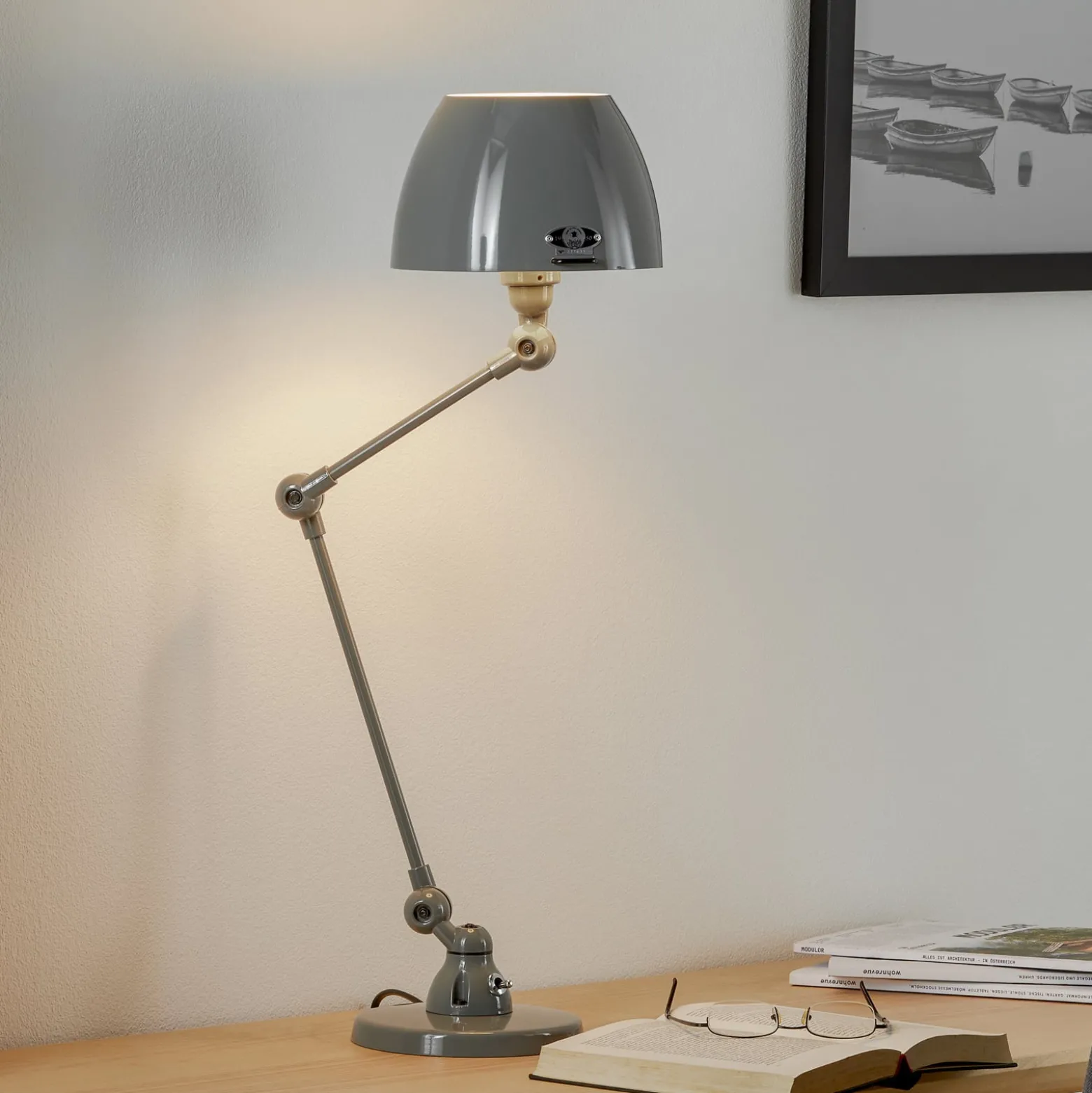Jieldé Aicler AIC373 Tischleuchte, grau