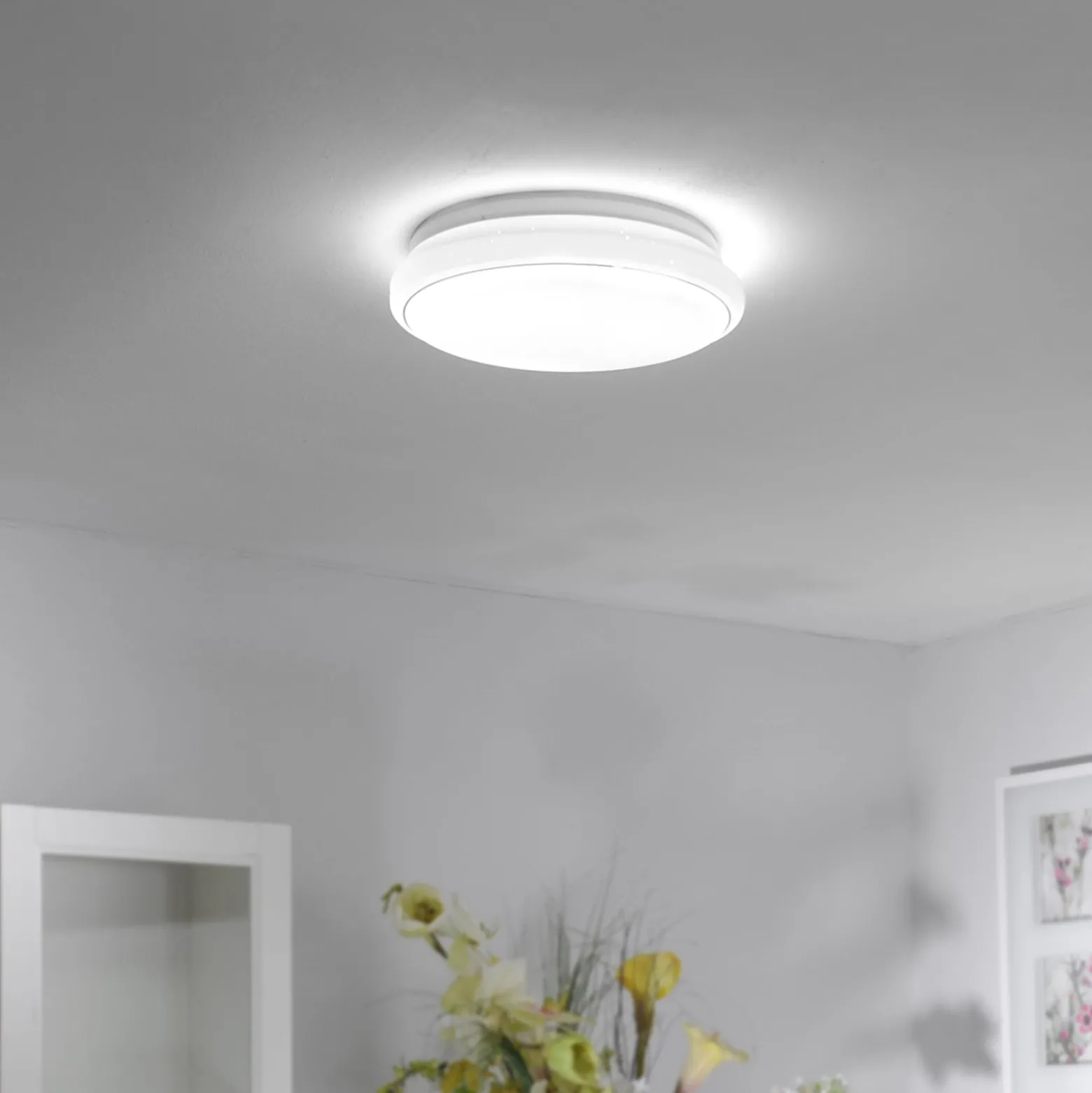 Jupiter LED-Deckenleuchte Sternenhimmeloptik 35 cm