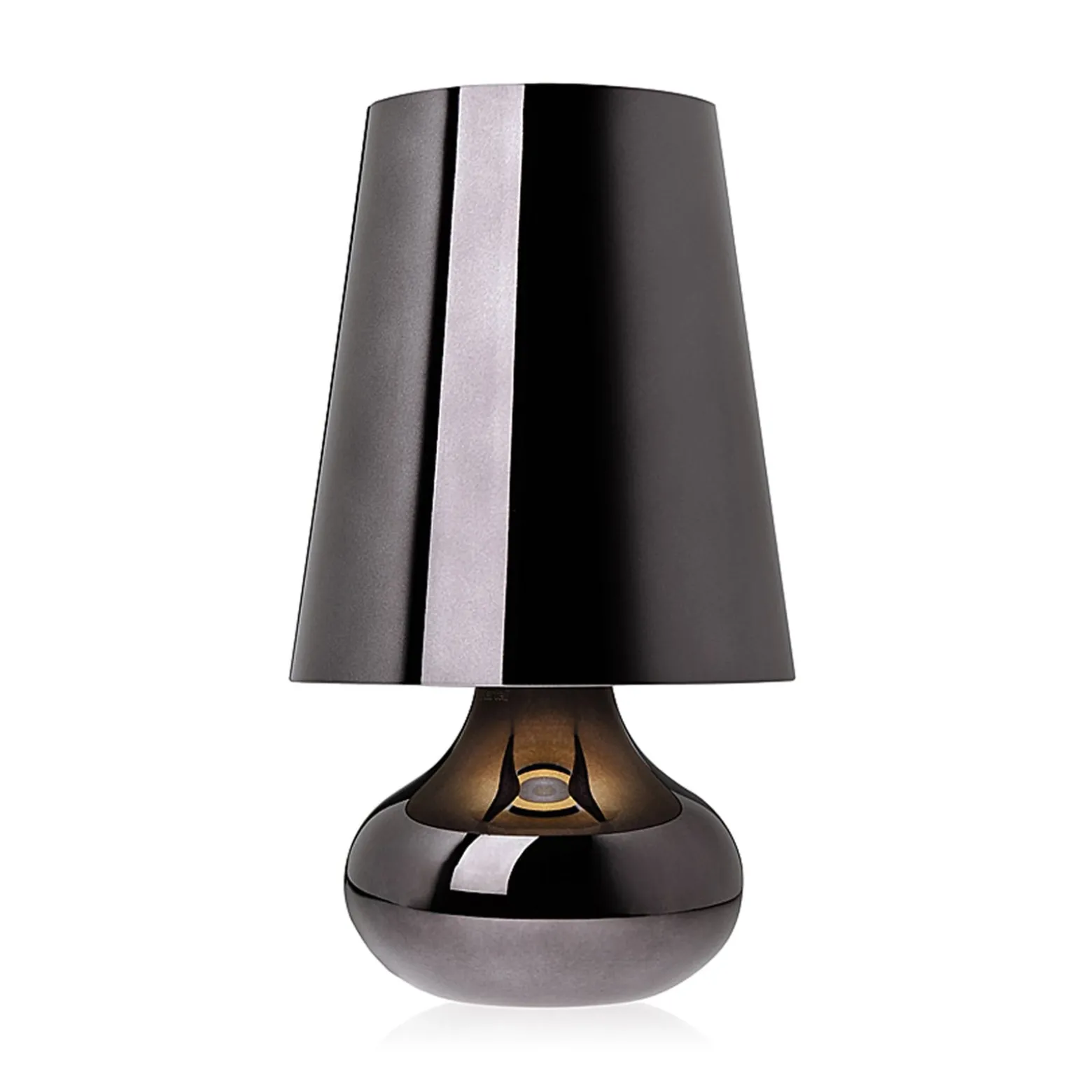 Kartell Cindy LED-Tischleuchte, grau metallic