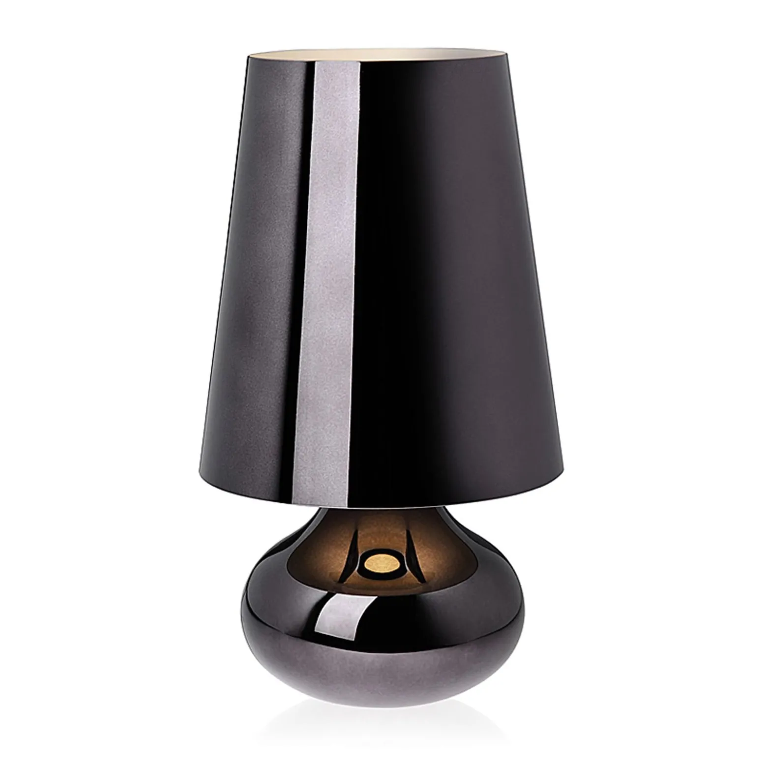 Kartell Cindy LED-Tischleuchte, grau metallic