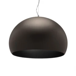Kartell FL/Y - LED-Pendellampe, braun matt