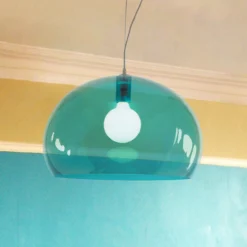 Kartell FL/Y - LED-Pendellampe, himmelblau