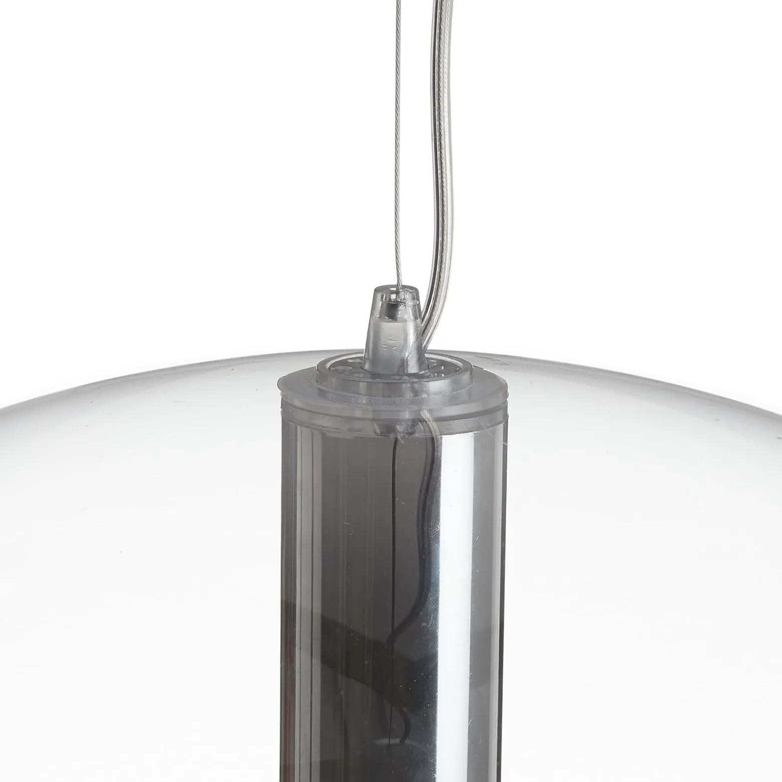 Kartell FL/Y - LED-Pendellampe, transparent