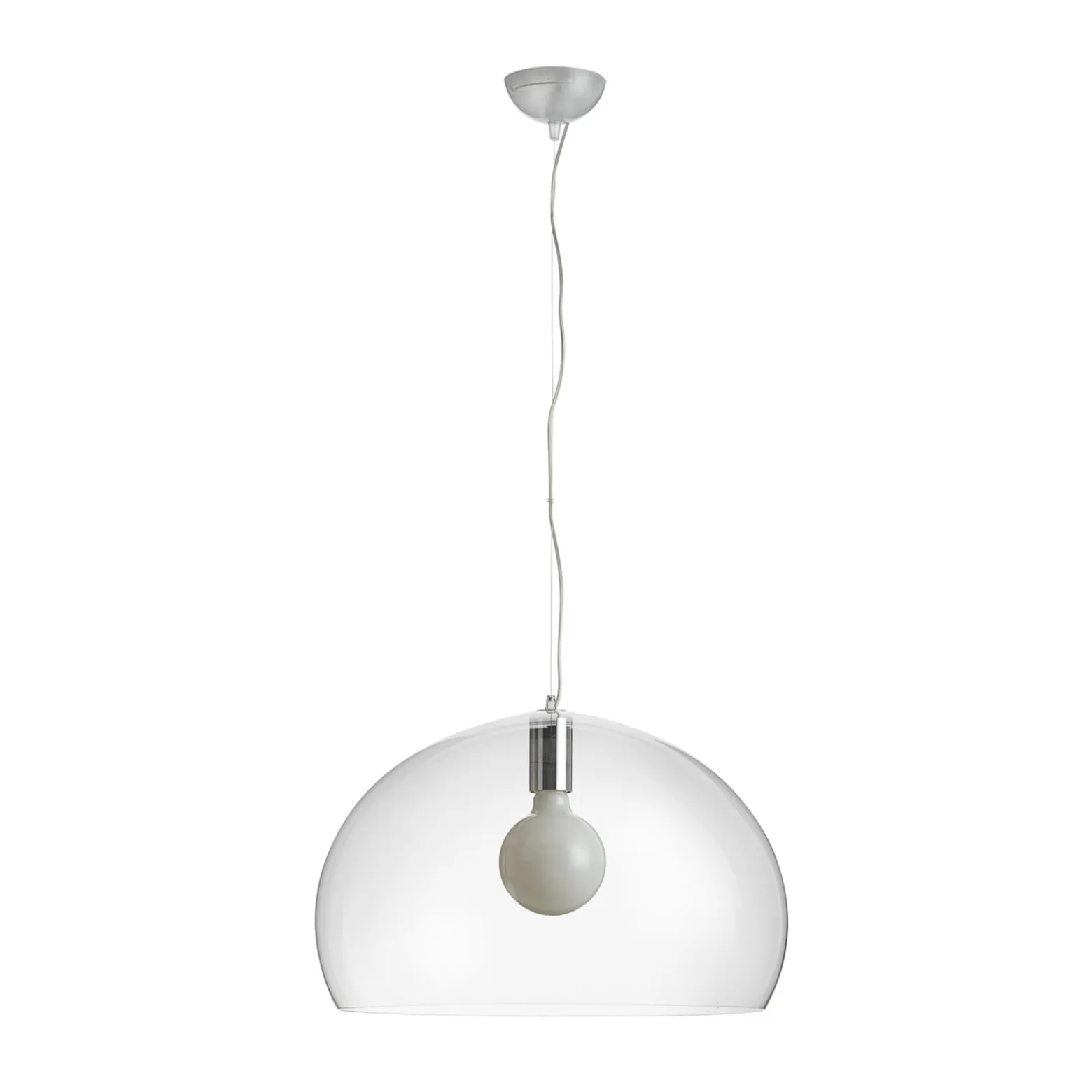 Kartell FL/Y - LED-Pendellampe, transparent