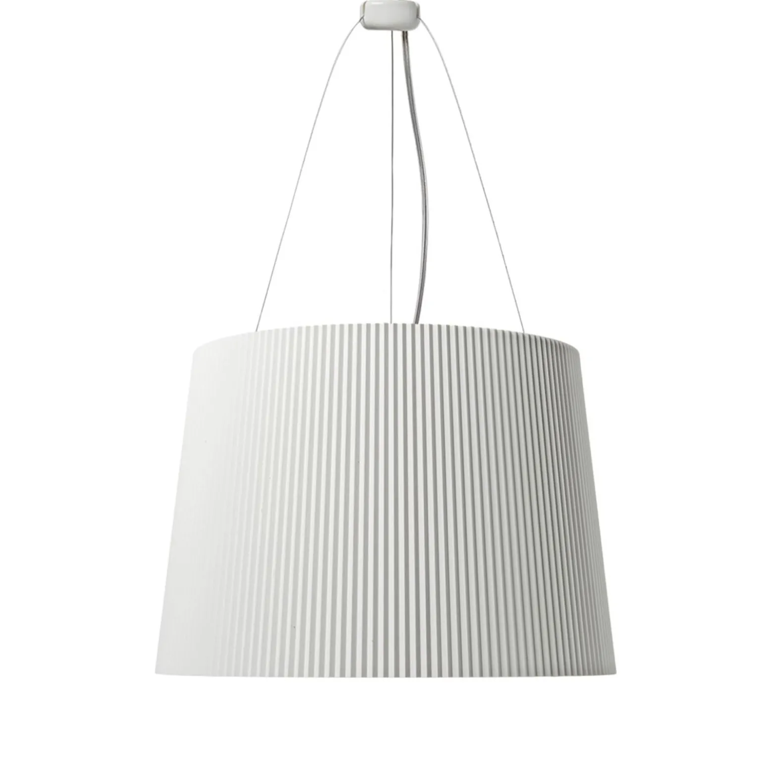 Kartell Gé LED-Hängeleuchte, weiß/gold