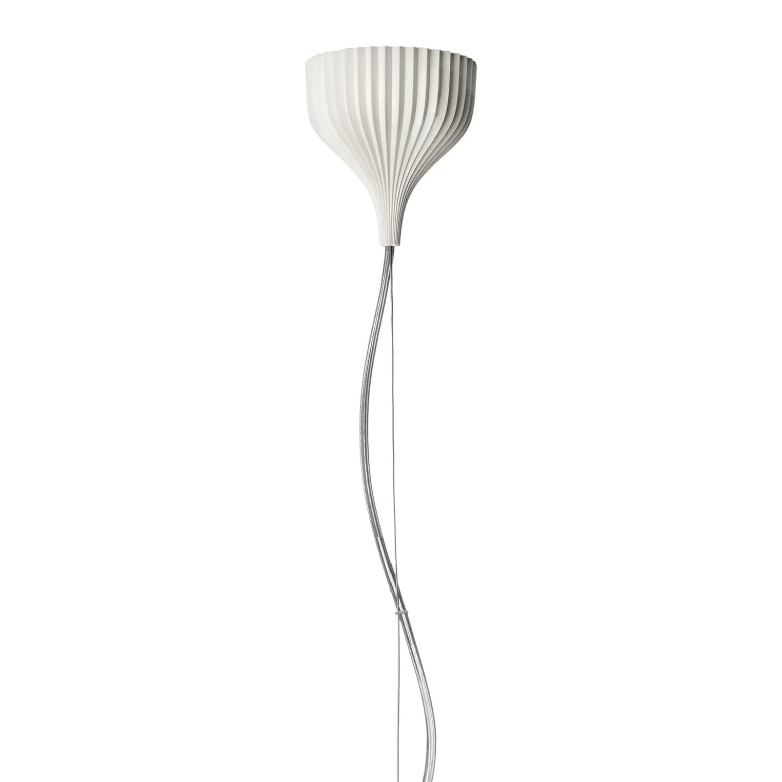 Kartell Gé LED-Hängeleuchte, weiß/gold