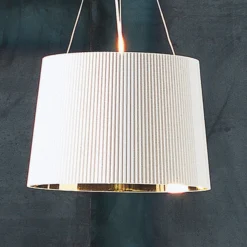 Kartell Gé LED-Hängeleuchte, weiß/gold