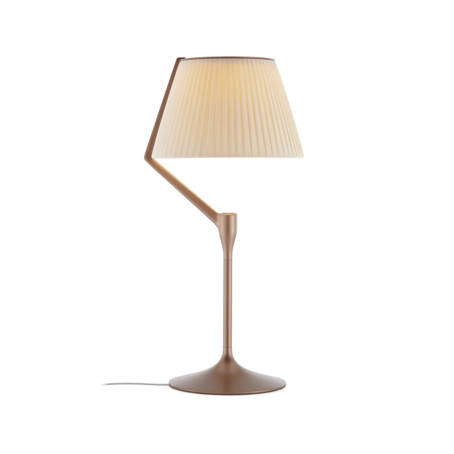 Kartell LED-Tischleuchte Angelo Stone, kupfer, dimmbar