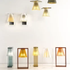 Kartell Light-Air Tischleuchte, rosa