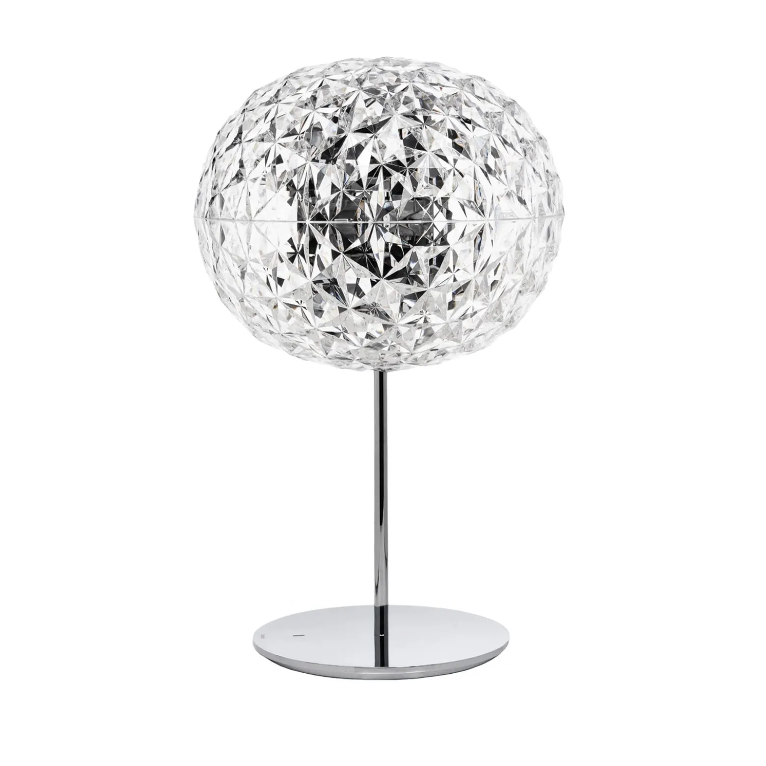 Kartell Planet LED-Tischlampe mit Fuß, transparent