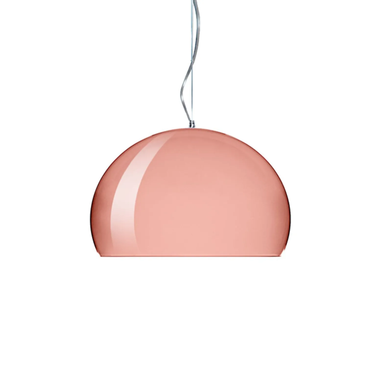 Kartell Small FL/Y LED-Hängeleuchte kupfer