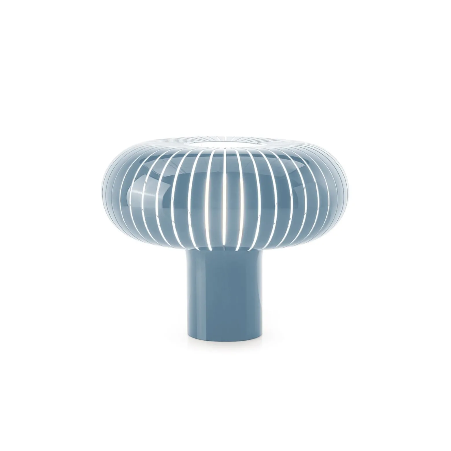 Kartell Tischleuchte Teresa Special Edition, hellblau, Ø50cm