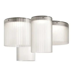 kdln LED-Deckenleuchte Giass, weiß, Ø 40 cm
