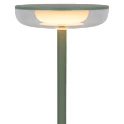 LED-Akku-Terrassenleuchte Pasi, mint Höhe 26 cm Metall Touch