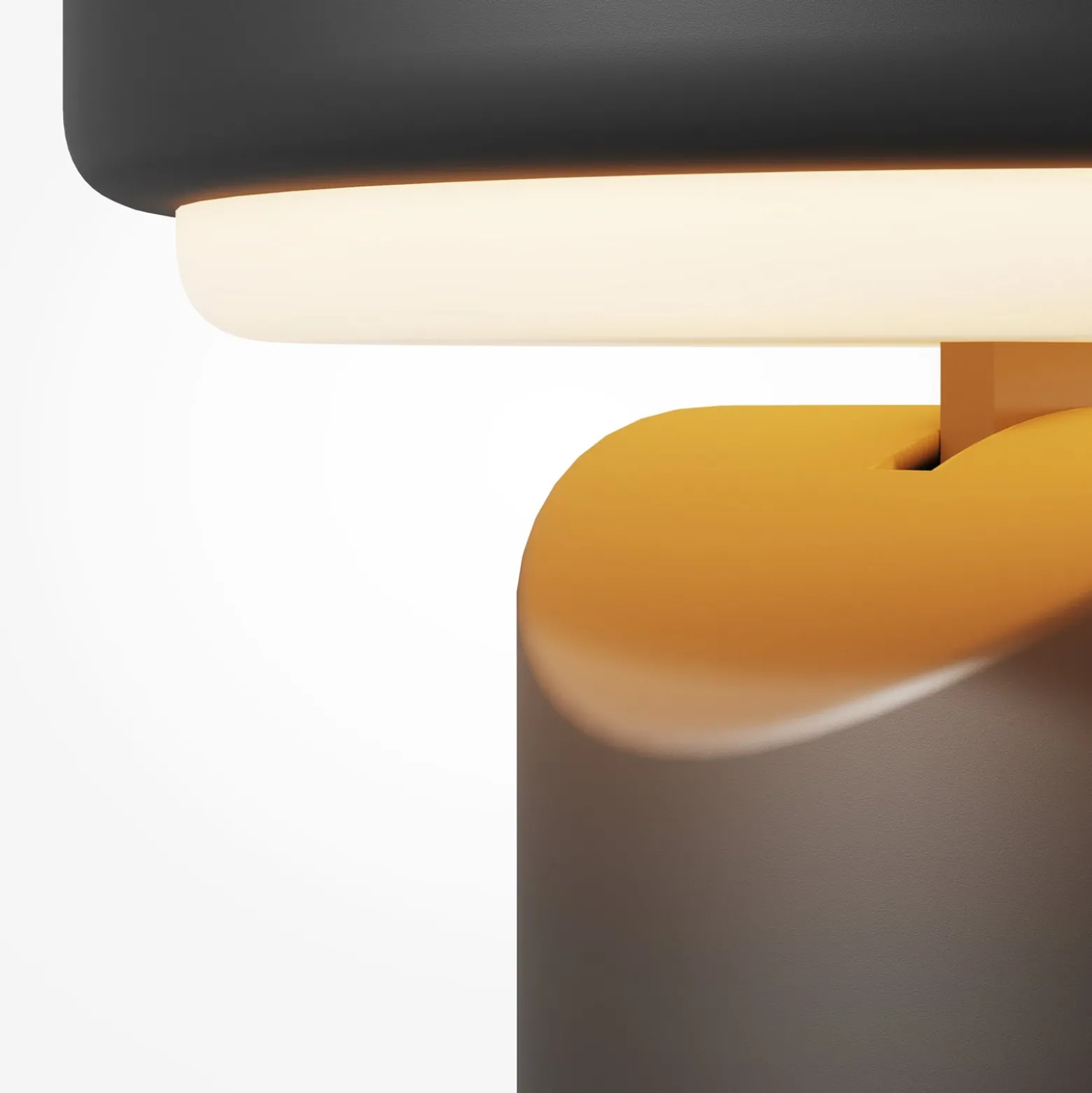 LED-Akku-Tischlampe Topo, schwarz, Höhe 20 cm, Metall Dimmer