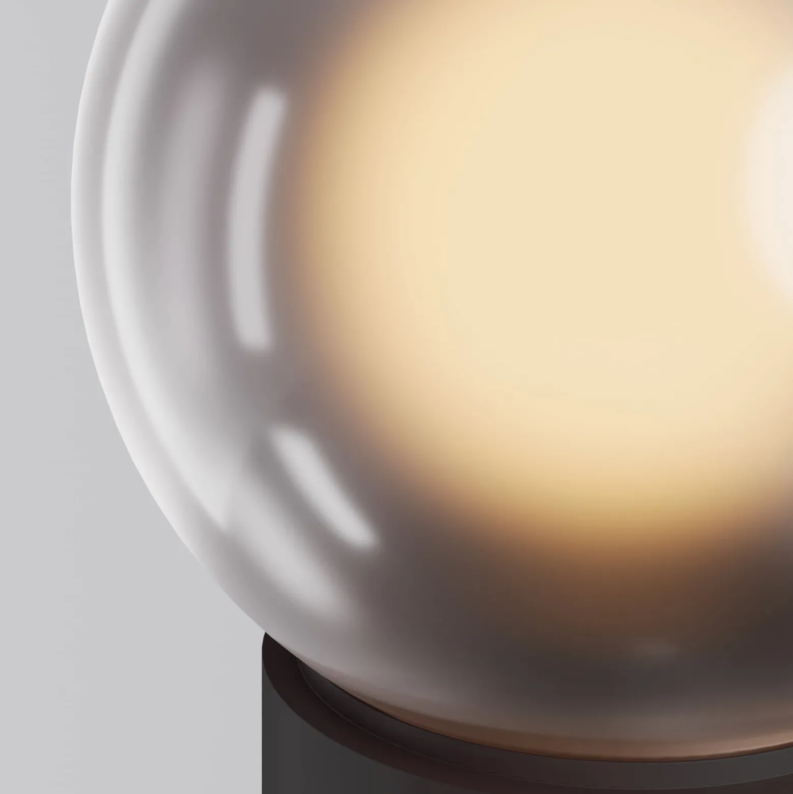 LED-Akku-Tischleuchte Elyra, braun, Höhe 20 cm, IP54, Dimmer