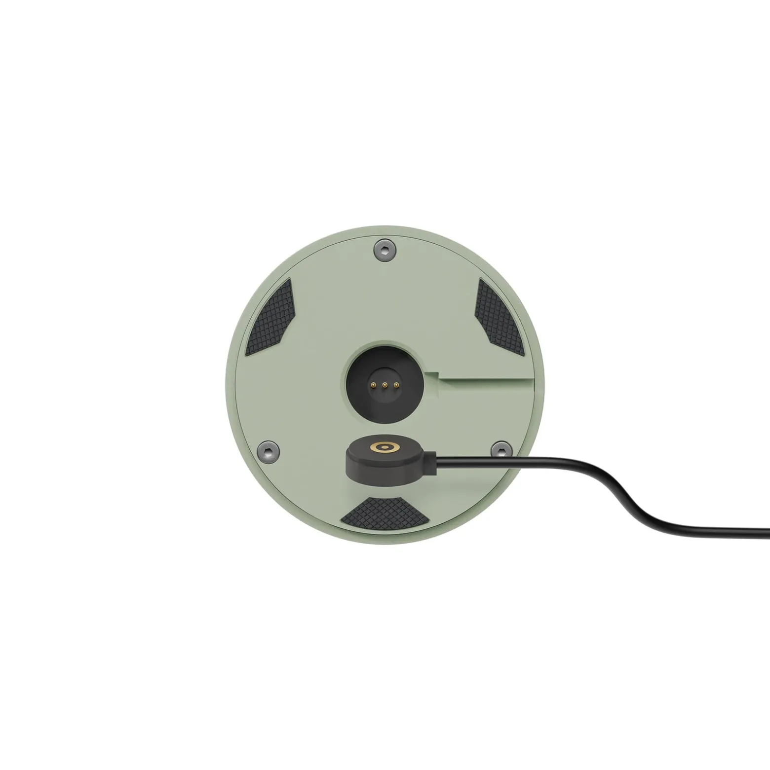 LED-Akkutischleuchte Nudrop mini, salbeigrün, IP54, dimmbar