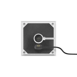 LED-Akku-Tischleuchte Nutalis, nachtschwarz, IP54, dimmbar